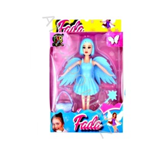 BONECA FADA COM ACESSORIOS