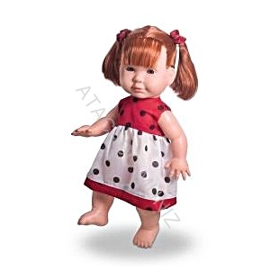 BONECA NOVA TOYS BIBELY DOLL RUIVA
