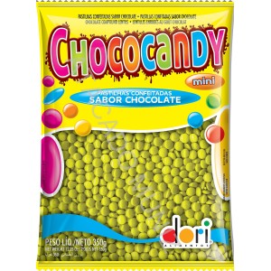 PASTILHA DORI 350G CHOCOCANDY MINI AMARELO