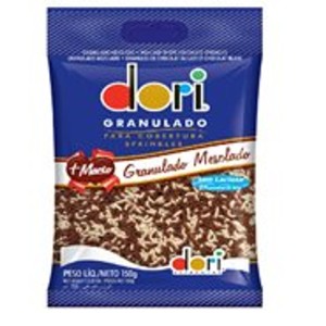 CHOCOLATE GRANULADO DORI PCT 150G MESCLADO