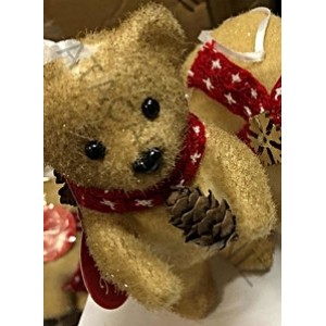 PENDENTE NATALINO ESPUMA URSO