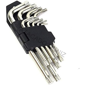 CHAVE TORX COM 9 PECAS WESTERN