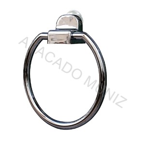 PORTA TOALHA CROMADO COM VENTOSA