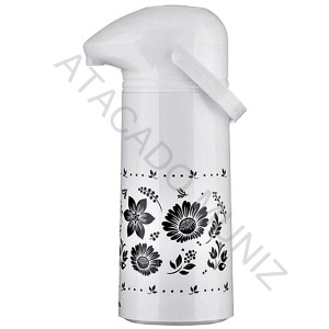 GARRAFA TERM ALADDIN SUPREMA MADRI 1L PRETO BRANCO