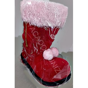 ENFEITE DECORATIVO DE NATAL  BOTA