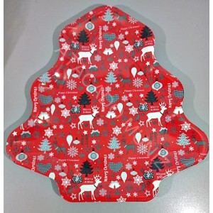 BANDEJA DE NATAL ARVORE FIGURAS NATALINAS