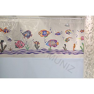 CORTINA BOX PERFETTO 1,38X2MTS VISOR PEIXINHO