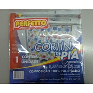 CORTINA DE PIA SIMPLES PERFETTO 1,37M POR 82 CM