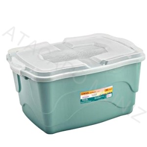 CAIXA MULTIUSO PLASMONT 20 LITROS COLORS