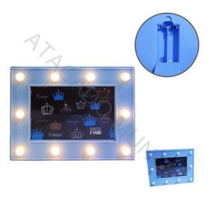 ENFEITE LUMINOSO PORTA RETRATO