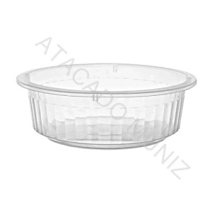 BACIA CANELADA ARQPLAST TRANSPARENTE 1,5 LITROS