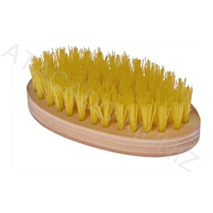 ESCOVA DE LAVAR ROUPA OVAL NOVO HORIZONTE MADEIRA