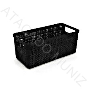 CESTO NITRON JUTA ALONGADO MEDIO PRETO