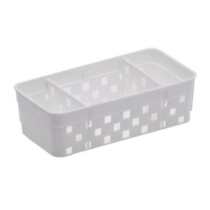 CESTO ORGANIZADOR PARAMOUNT COM DIVISORIA QUADRATTA 16X8X5CM