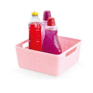 HOME ORGANIZER PLASNORTHON 4LTS ROSA 26,5X16,5X11CM