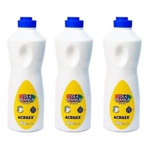 COLA BRANCA ACRILEX 1 KILO