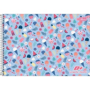 CADERNO TILIBRA CARTOGRAFIA E DESENHO 96 FOLHAS CAPA DURA D+