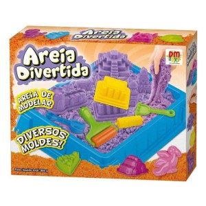 AREIA DIVERTIDA DINOSSAURO 600G
