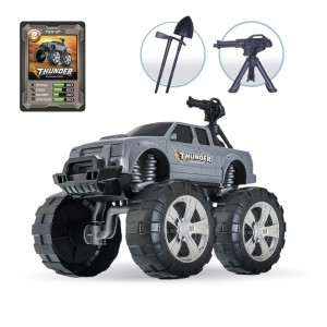 CARRO THUNDER COMMANDO COM ACESSORIOS