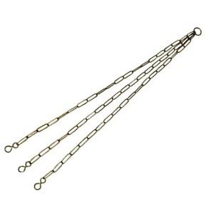 CORRENTE DOURADA 74CM COM GANCHO