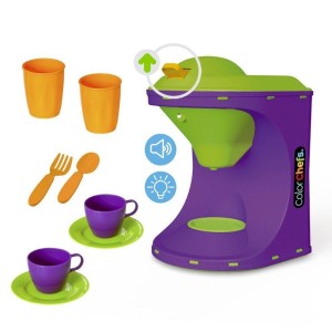 KIT CAFETEIRA SOM E LUZ COM ACESSORIOS