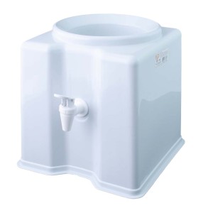 SUPORTE PARA GALAO DE AGUA PRATIC QUADRADO BRANCO