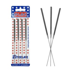 VELA ESTRELAR PLAC 4 UNIDADES
