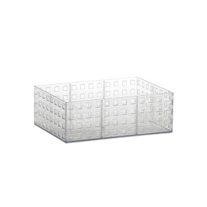 ORGANIZADOR PARAMOUNT EMPILHAVEL 23X16X8CM QUADRATTA